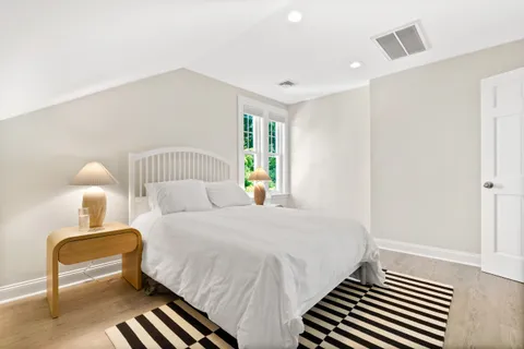 a workspace with furniture