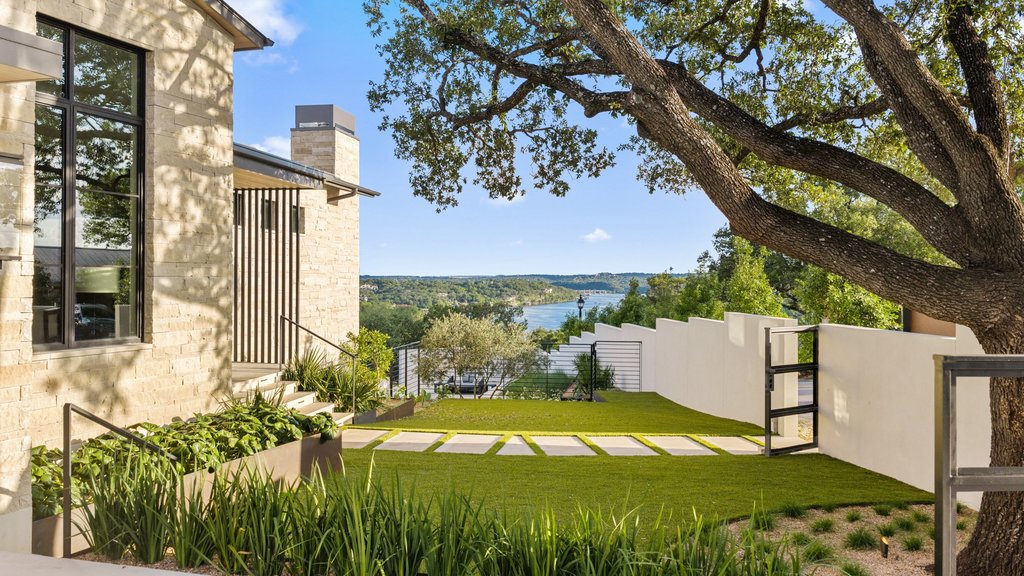 Mt Bonnell Road Austin, TX 78731 - Photo 3 of 51 a view of a house with a yard