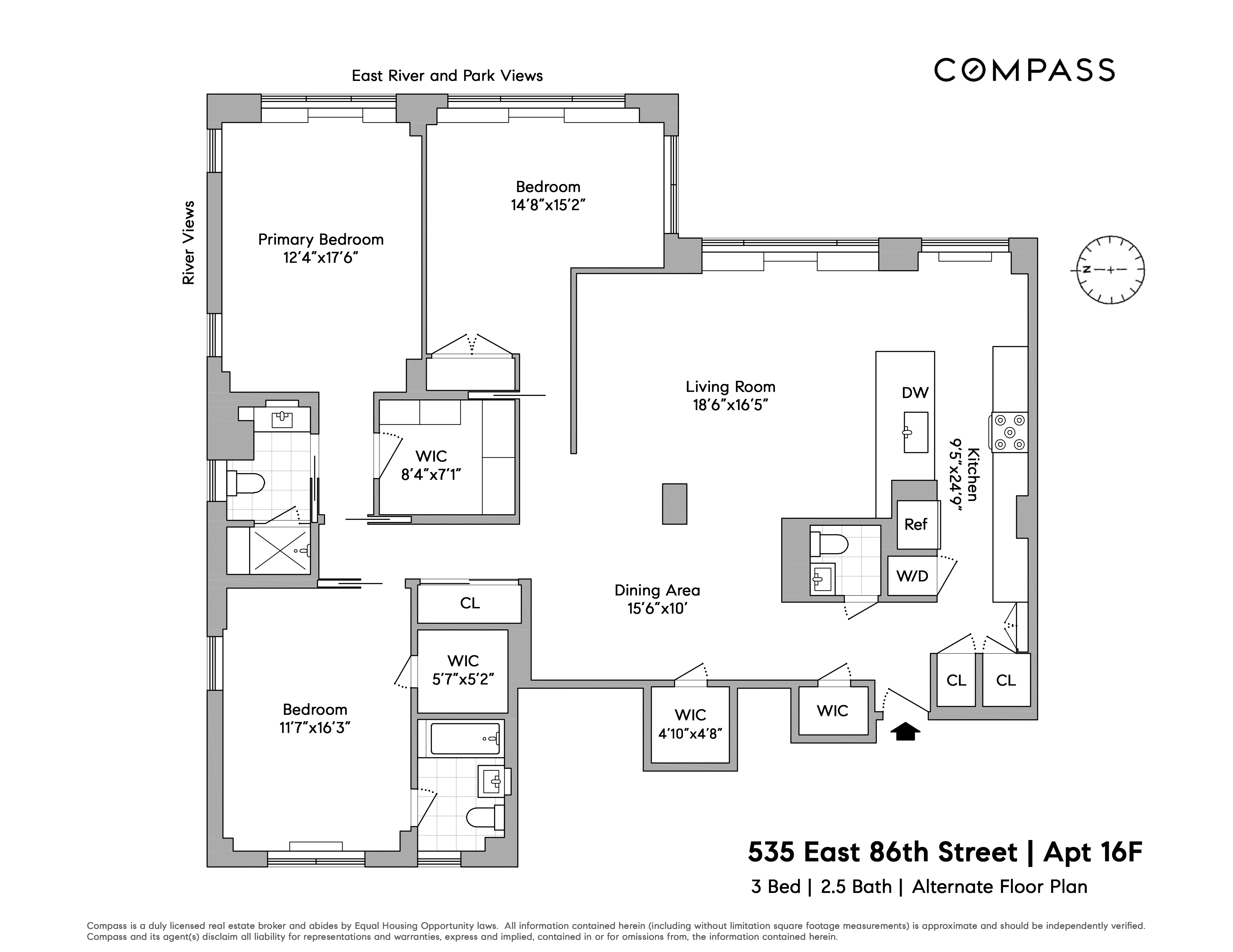 535 East 86th Street 16F Upper East Side New York NY 10028