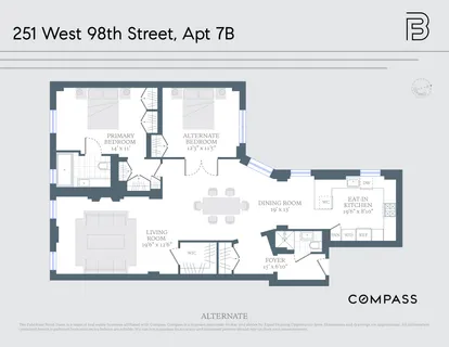 $1,655,000 | 251 West 98th Street, Unit 7B | Upper West Side