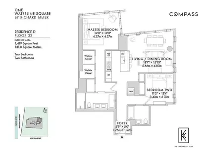 $3,995,000 | 10 Riverside Boulevard, Unit 32D | Upper West Side