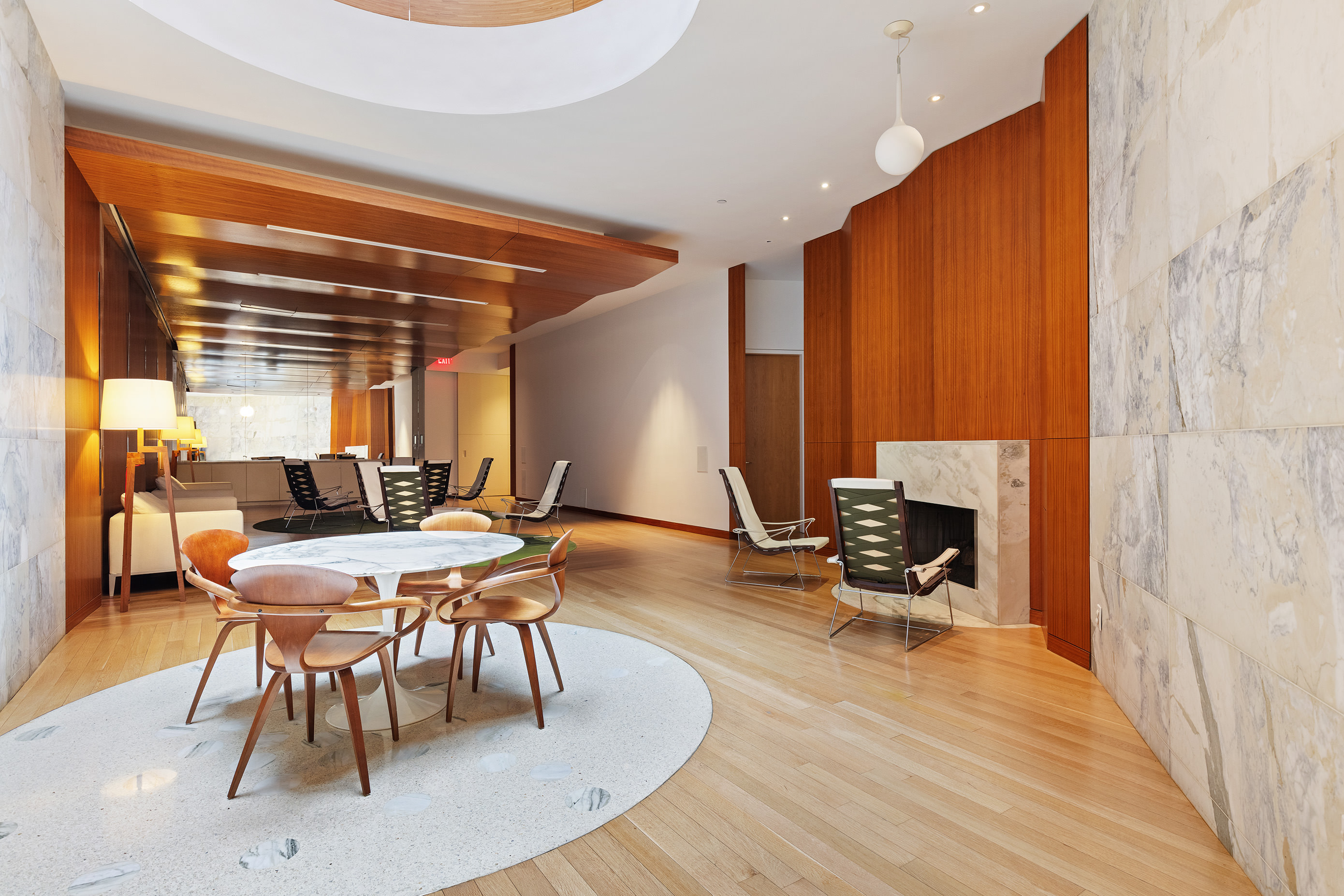 122 Greenwich Avenue, Unit 6 Manhattan, NY 10011 - Photo 10 of 13 a view of a dining room with furniture window and outside view