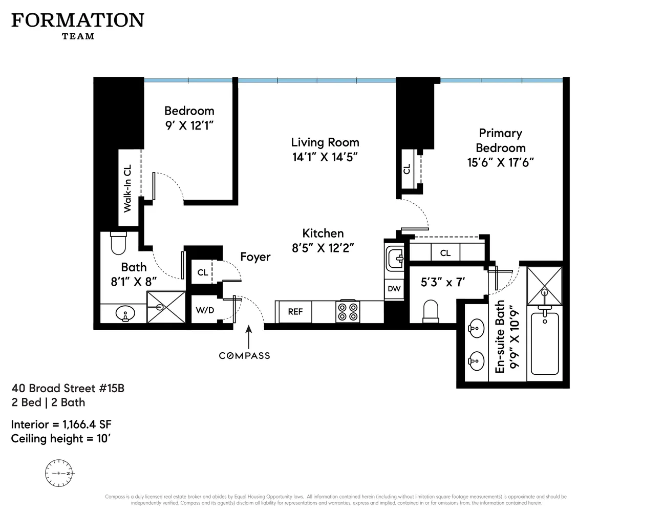 $1,295,000 | 40 Broad Street, Unit 15B | Financial District