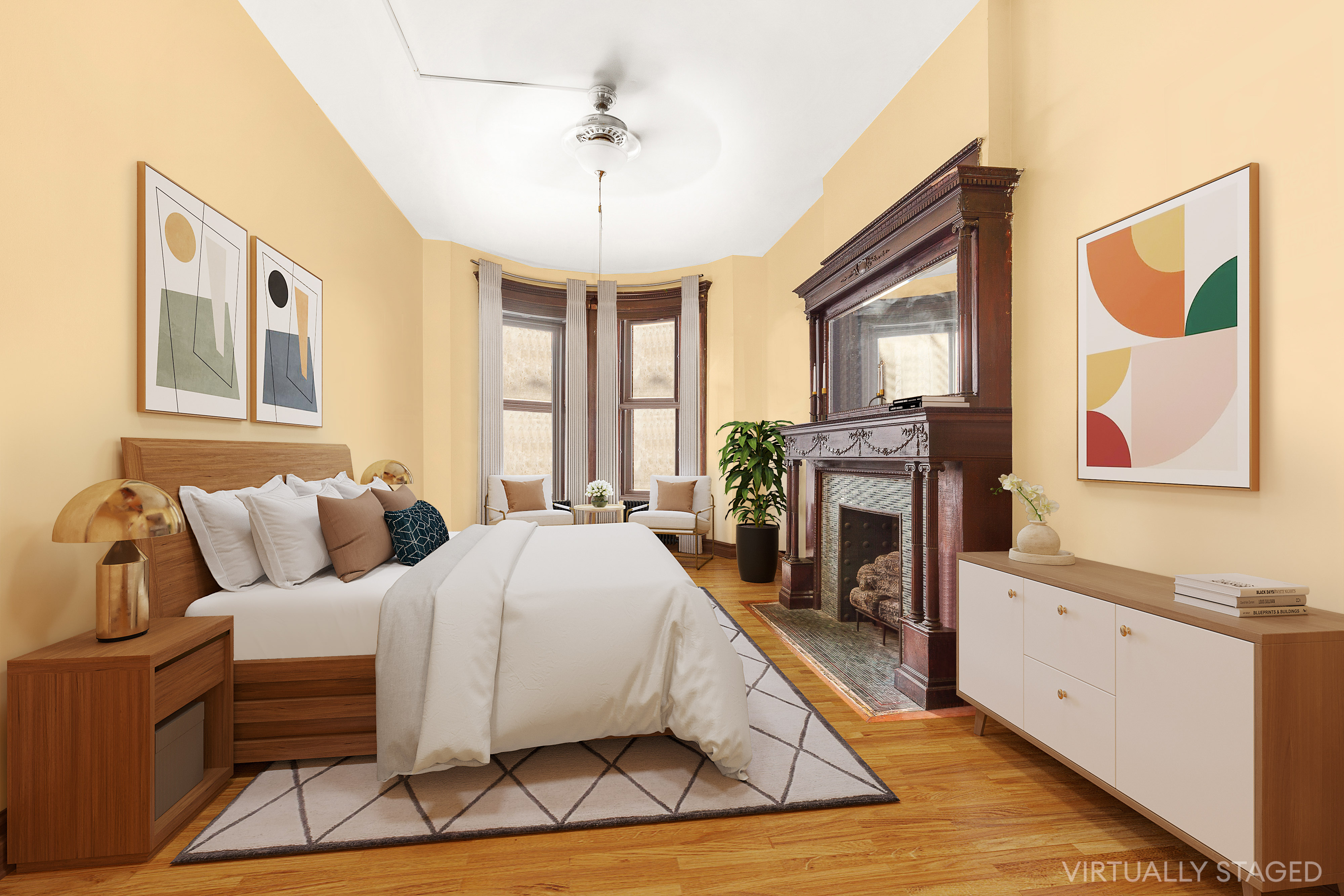117 West 120th Street Manhattan, NY 10027 - Photo 21 of 31 a living room with furniture and a chandelier