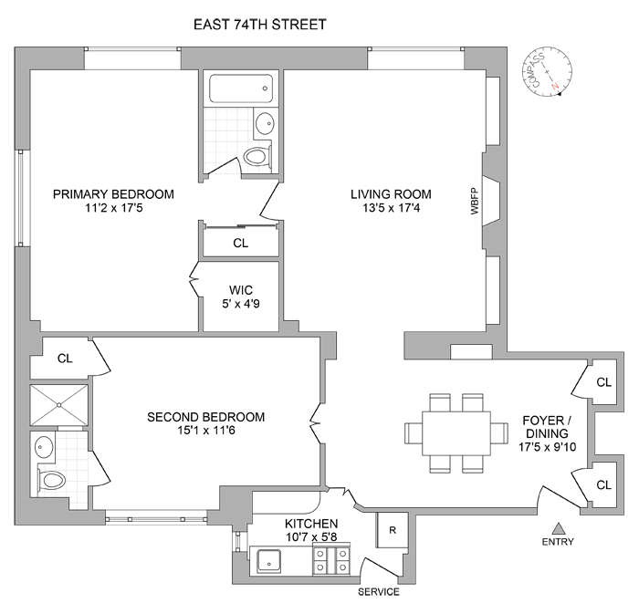 125 East 74th Street, Unit 6D Manhattan, NY 10021 - Photo 14 of 15