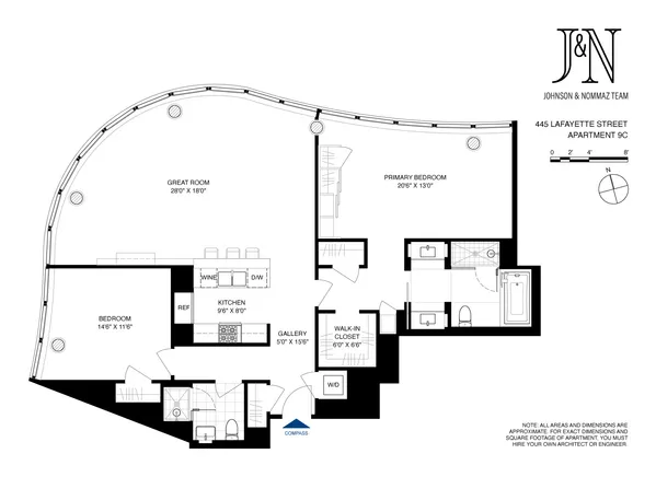 $2,500,000 | 445 Lafayette Street, Unit 9C | NoHo