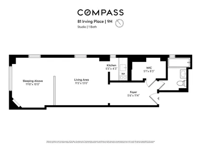 $775,000 | 81 Irving Place, Unit 9H | Gramercy