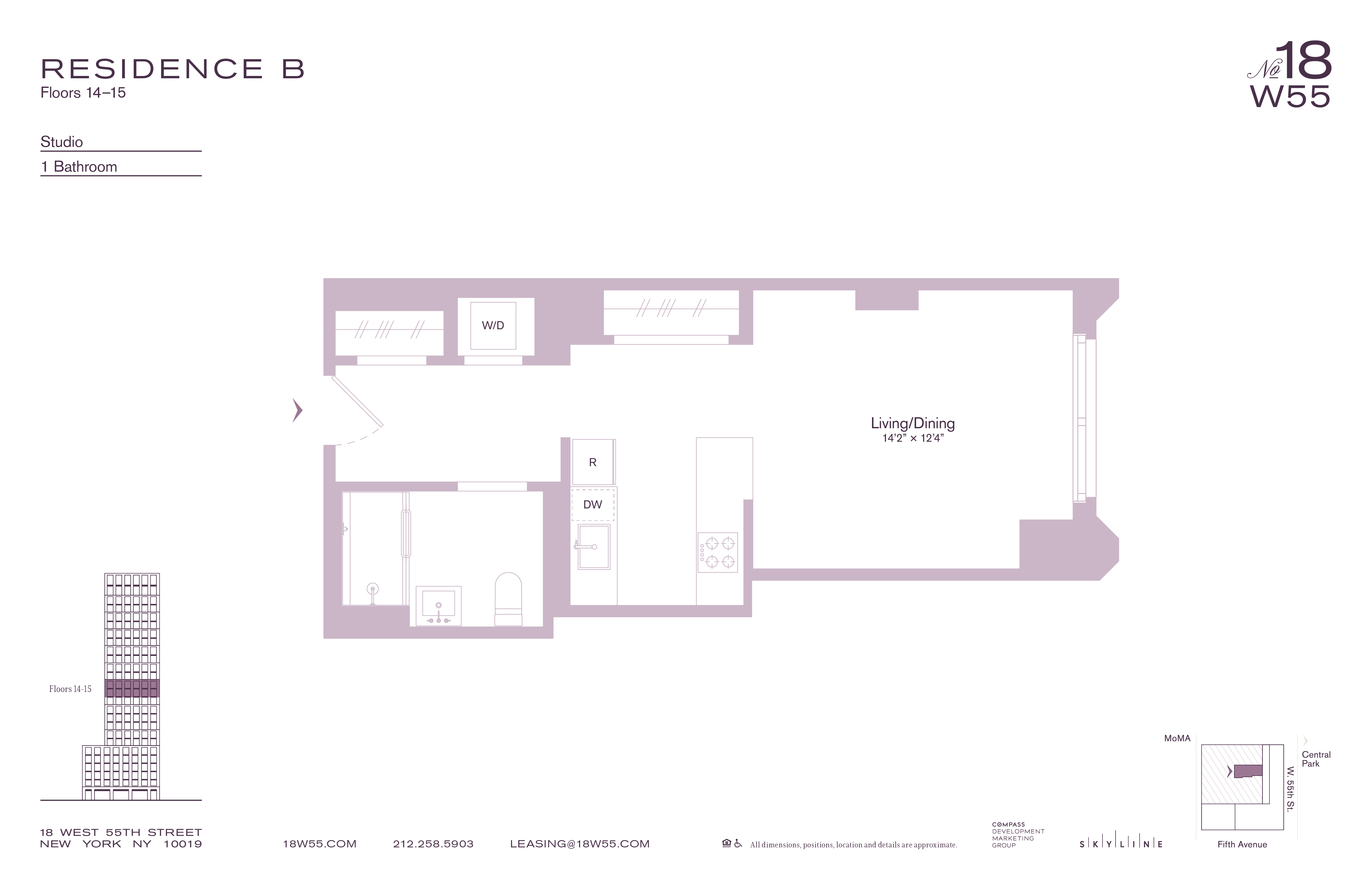 18 West 55th Street, Unit 14B Manhattan, NY 10019 - Photo 8 of 8