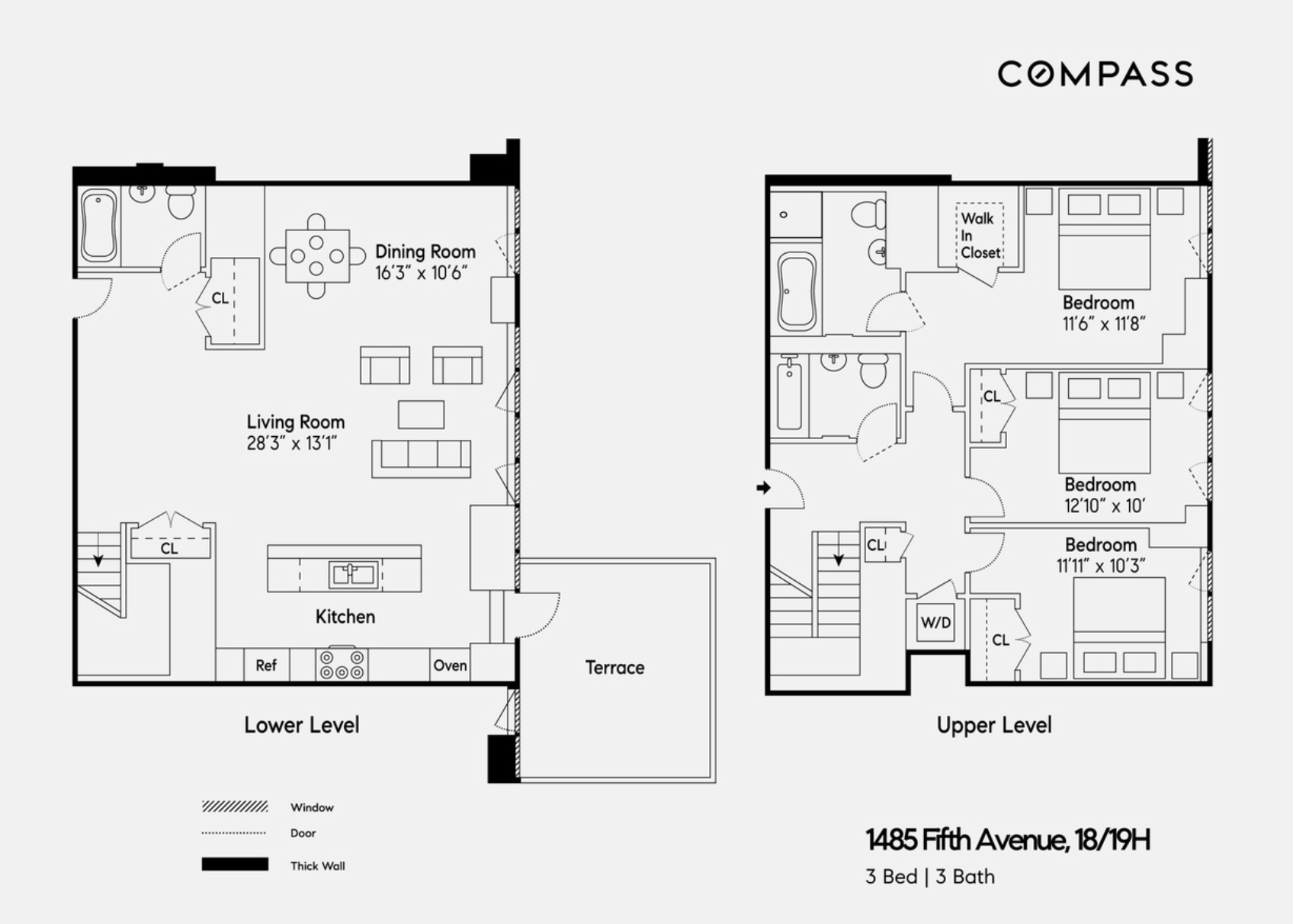1485 5th Avenue, Unit 18/19H Manhattan, NY 10035 - Photo 21 of 21 a picture of a open kitchen
