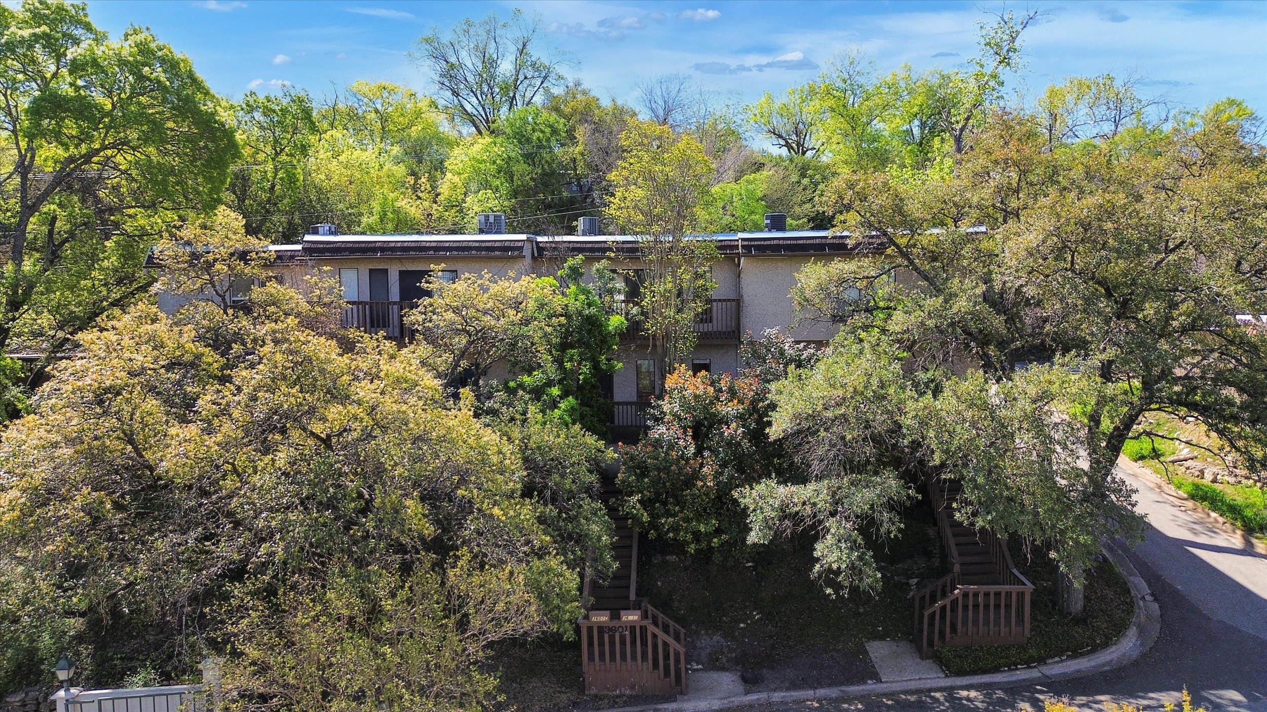 3601 Las Colinas Drive, Unit C Austin, TX 78731 - Photo 23 of 33 a view of a garden
