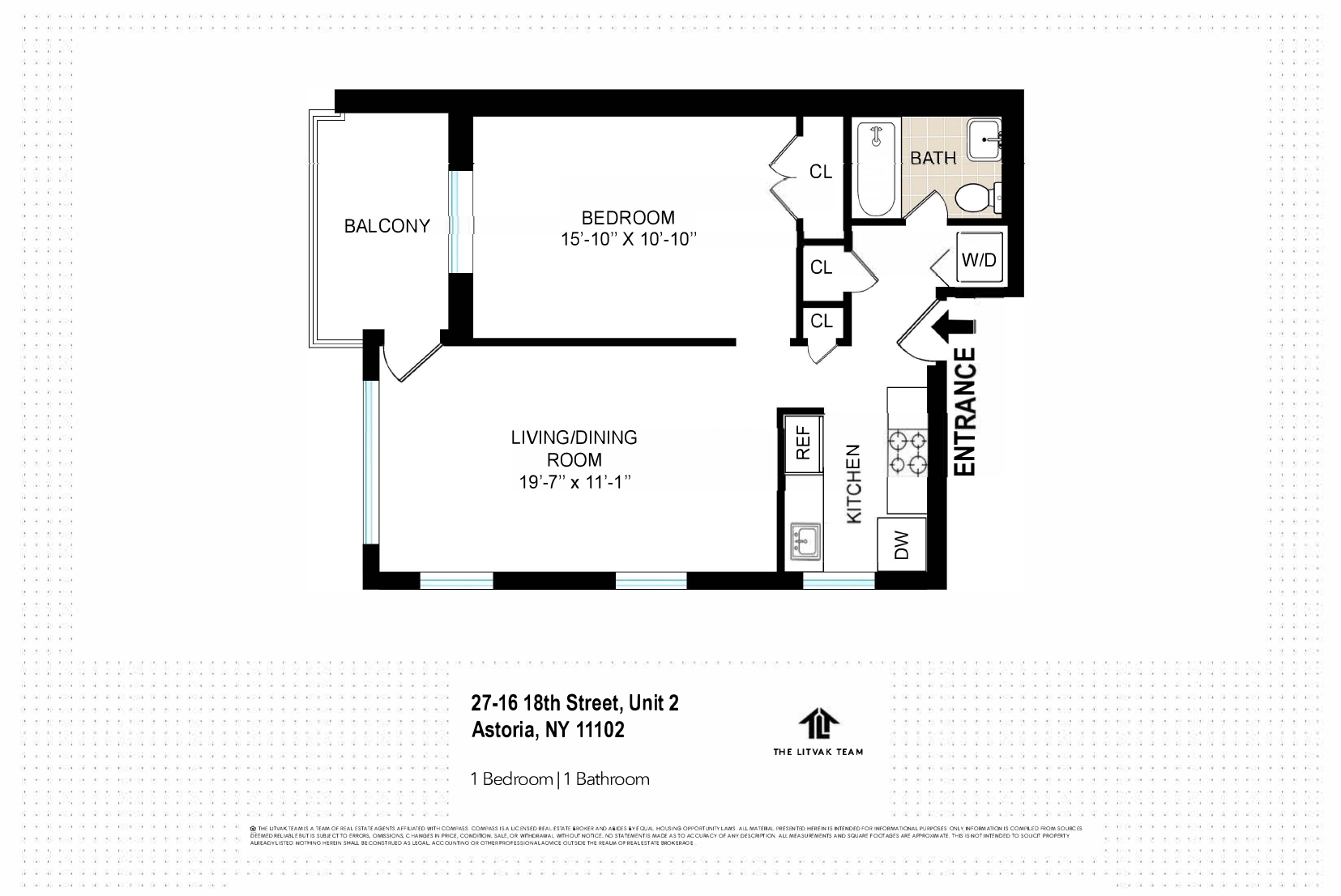 27-16 18th Street, Unit 2 Queens, NY 11102 - Photo 6 of 6 a picture of a park with a bench