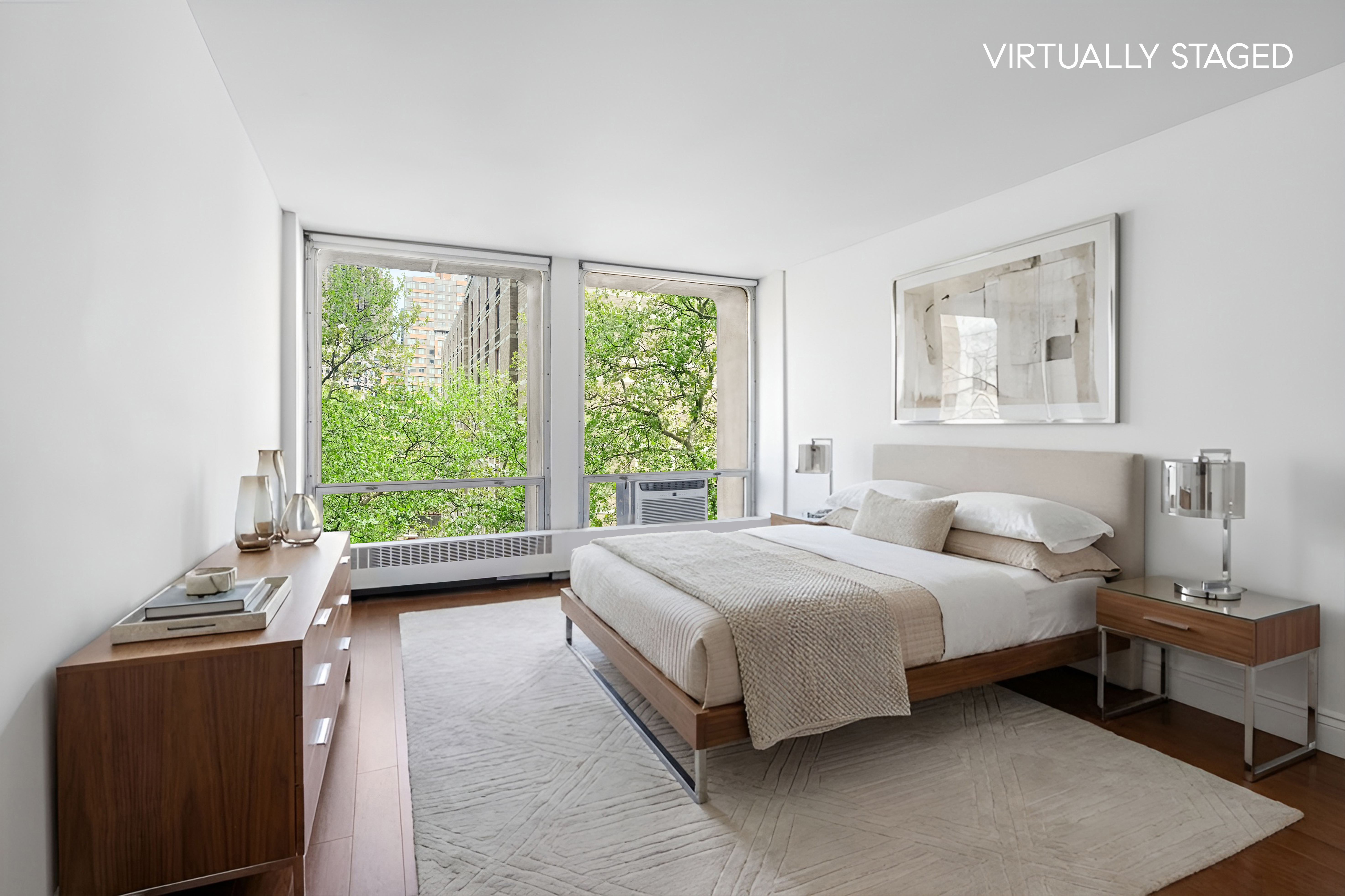 343 East 30th Street, Unit 4P Manhattan, NY 10016 - Photo 5 of 16 a bedroom with a bed and a window