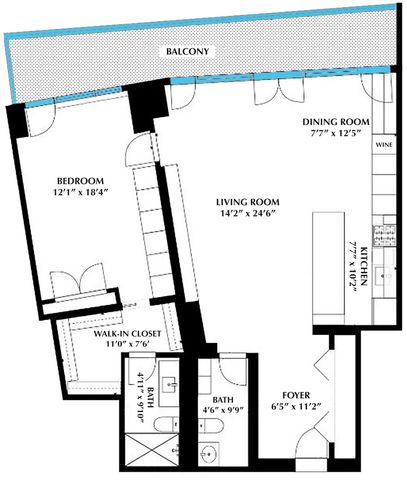 $1,850,000 | 200 Central Park South, Unit 19H | Central Park South