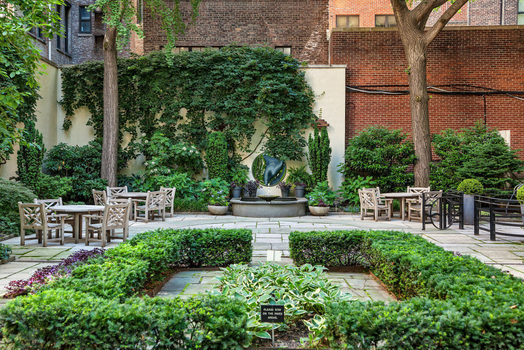 235 East 22nd Street, Unit 4M Manhattan, NY 10010 - Photo 8 of 14 a view of garden with patio