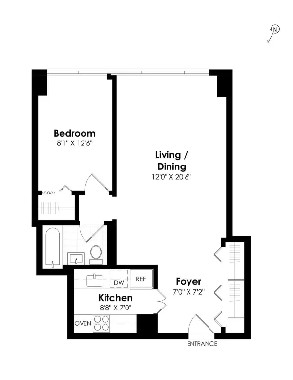 $725,000 | 7 East 14th Street, Unit 1115 | Flatiron