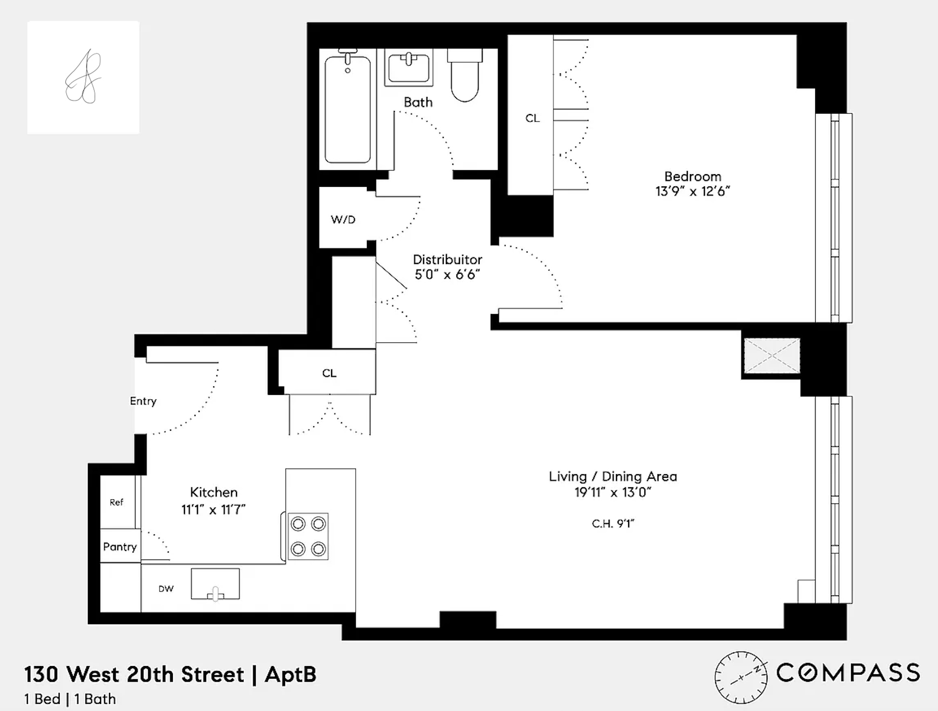 130 West 20th Street, Unit 1B Manhattan, NY 10011 - Photo 8 of 8