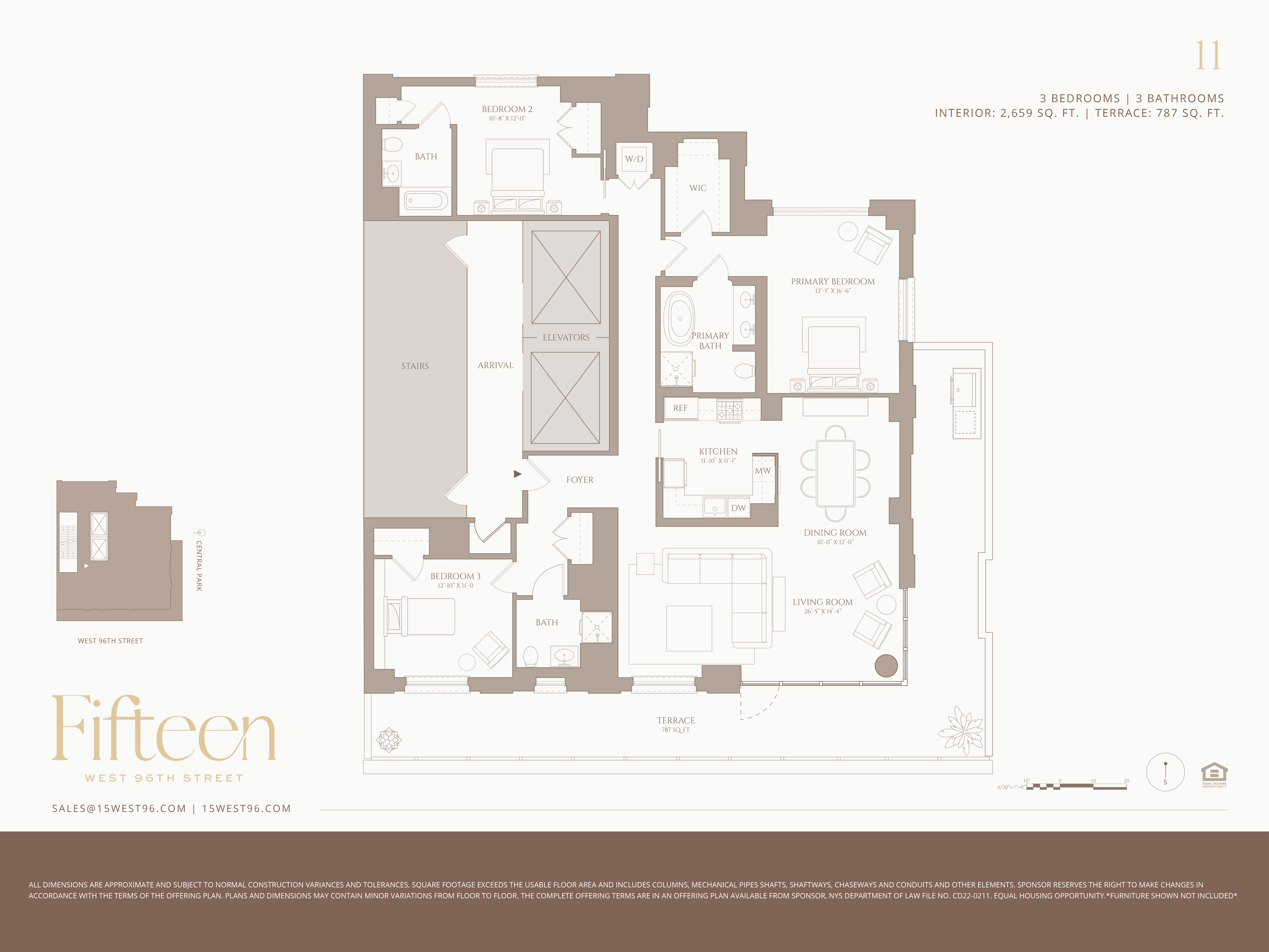 15 West 96th Street, Unit 11 Manhattan, NY 10025 - Photo 18 of 18 a picture of a bathroom with a bathtub