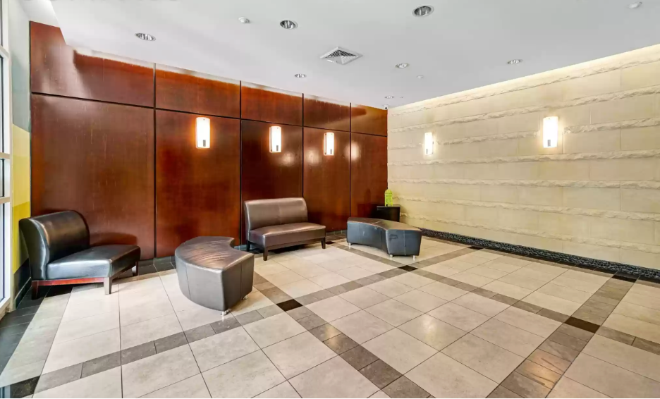 1787 Madison Avenue, Unit 505 Manhattan, NY 10035 - Photo 9 of 11 a view of a lobby with couch and chairs