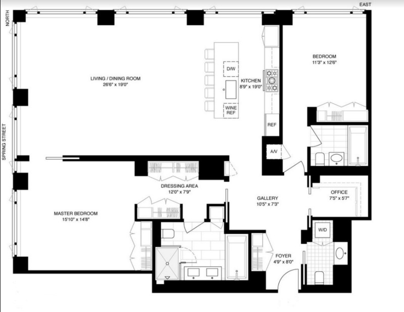 330 Spring Street, Unit 5A Manhattan, NY 10013 - Photo 2 of 3