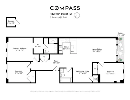 $2,795,000 | 432 10th Street, Unit 2 | Park Slope