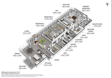 $2,500,000 | 900 Bay Drive, Unit 702/704, Miami Beach, FL 33141