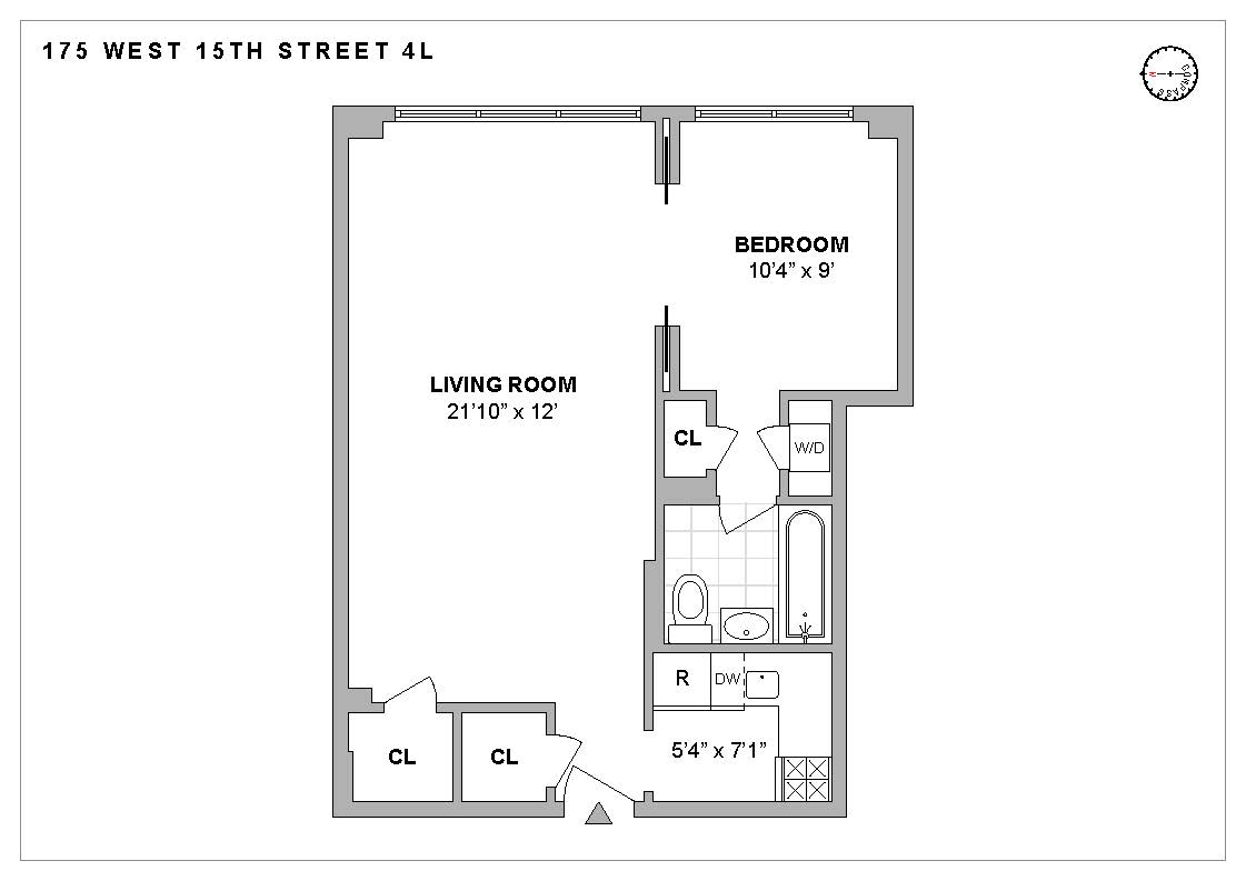 175 West 12th Street, Unit 4L Manhattan, NY 10011 - Photo 11 of 11