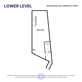 a picture of floor with a white wall and a painting