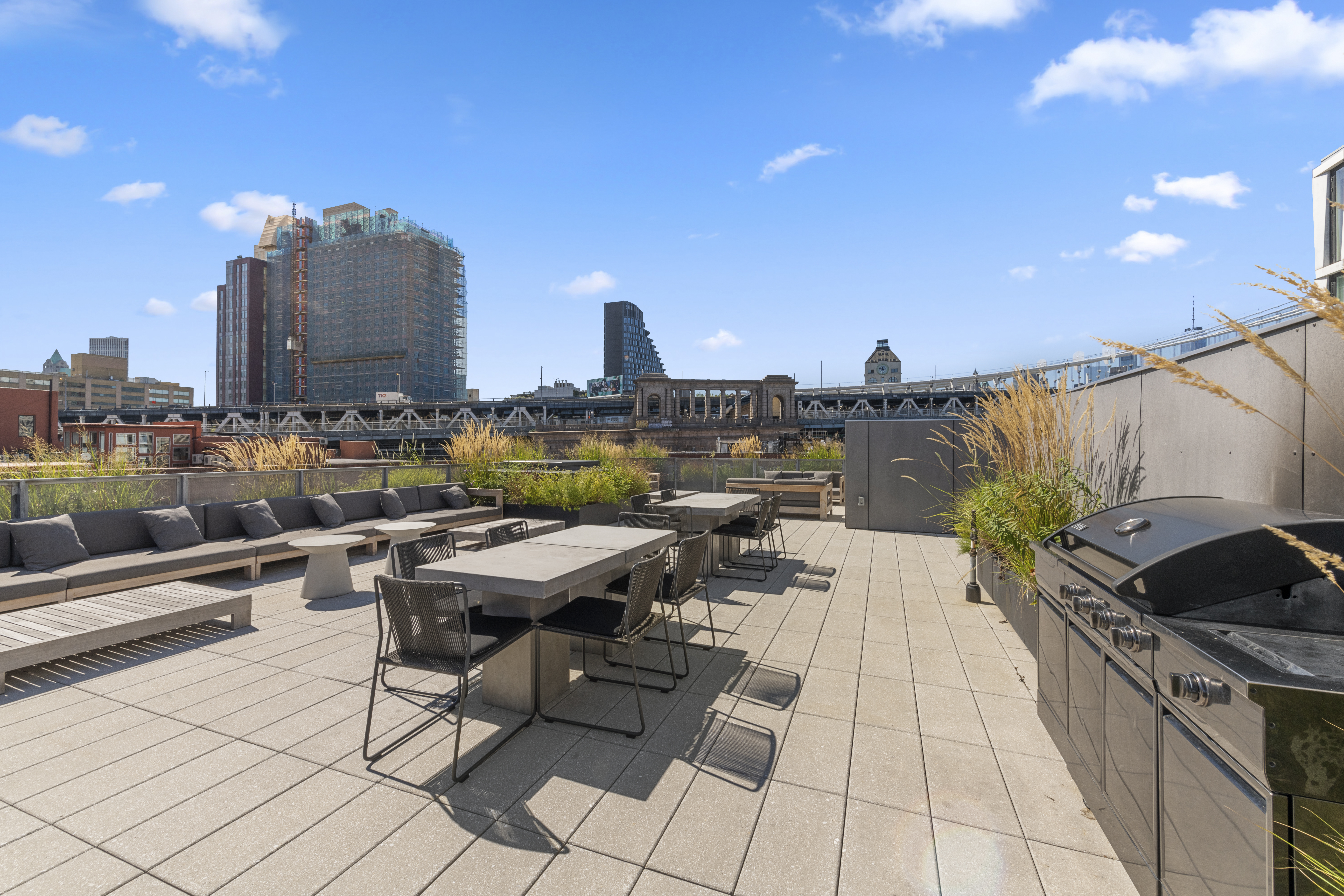 168 Plymouth Street, Unit 5A Brooklyn, NY 11201 - Photo 15 of 19 a view of city from terrace with seating space