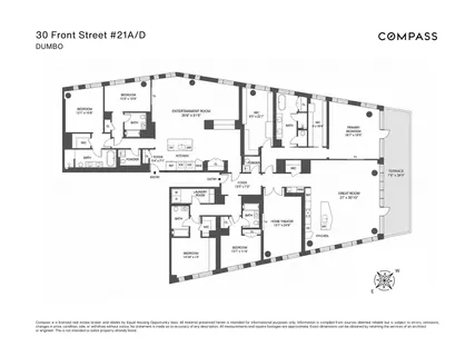 $14,995,000 | 30 Front Street, Unit 21AD | DUMBO
