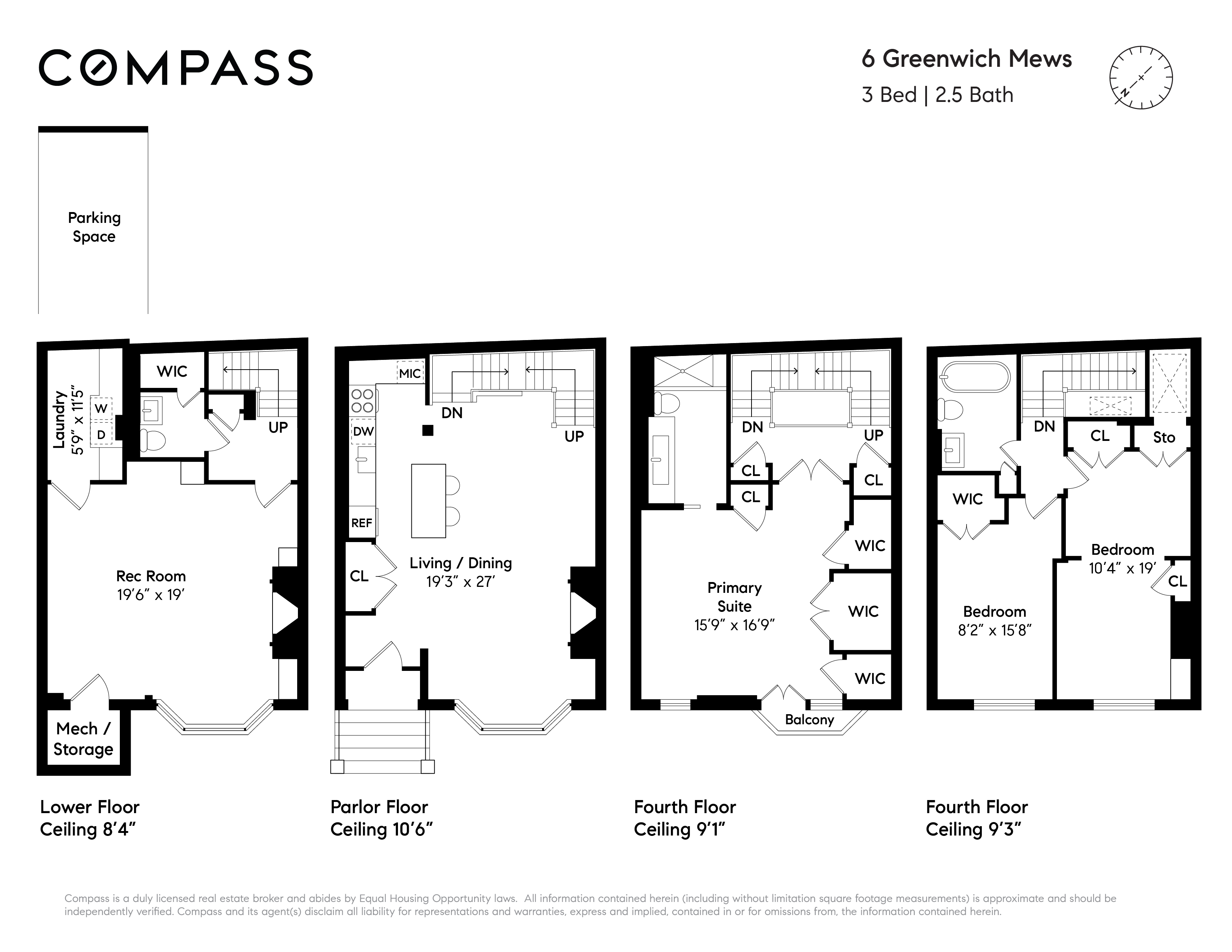 687 Greenwich Street TH6 W. Greenwich Village New York NY 10014