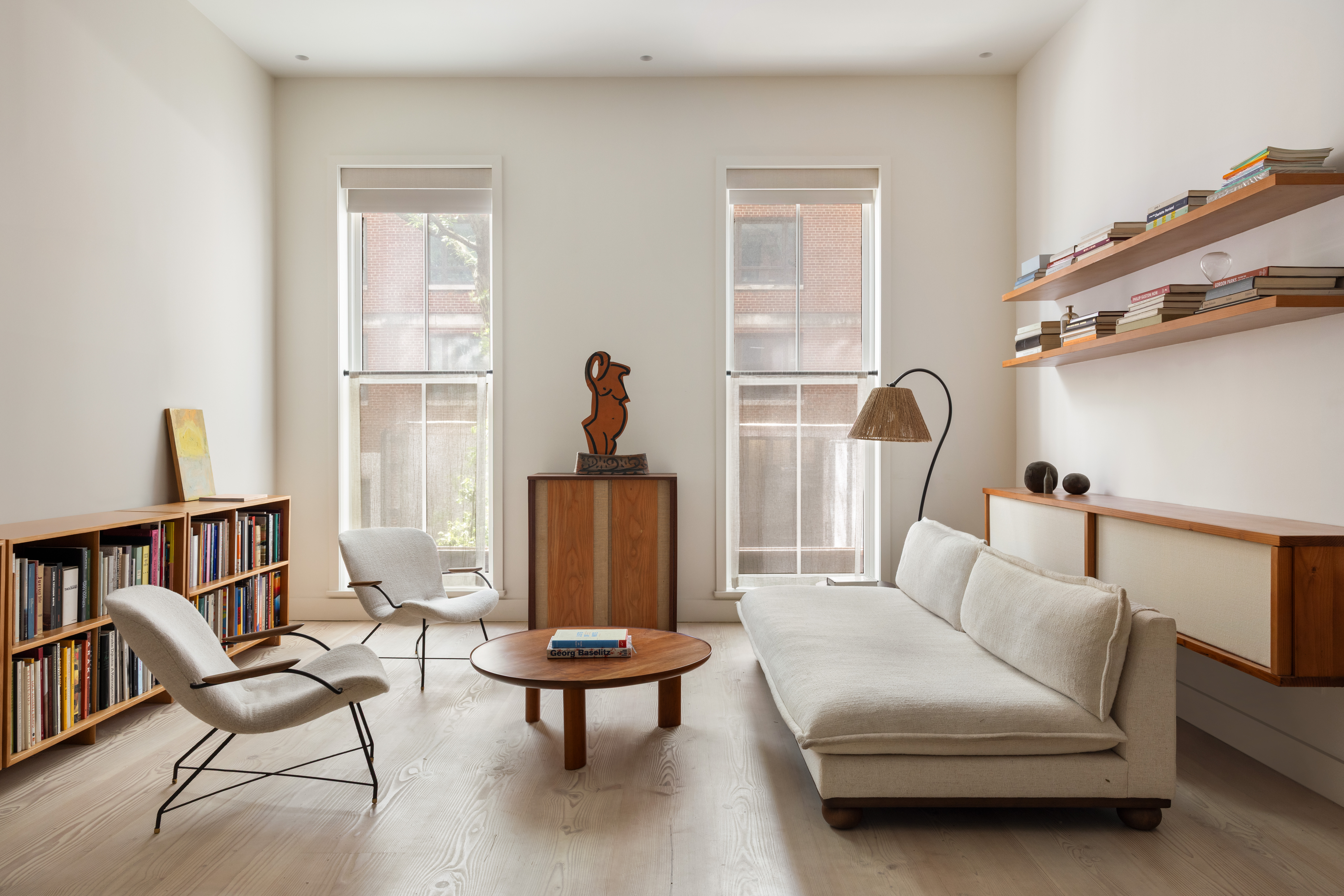 113 Columbia Heights, Unit PARLOR Brooklyn, NY 11201 - Photo 3 of 12 a living room with furniture and a window
