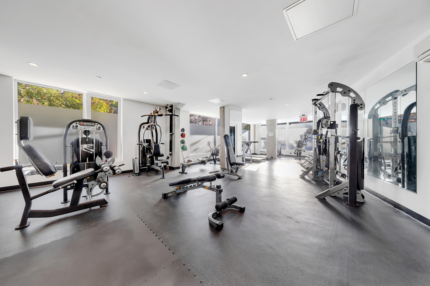 651 New York Avenue, Unit 604 Brooklyn, NY 11203 - Photo 12 of 13 a view of a room with gym equipment