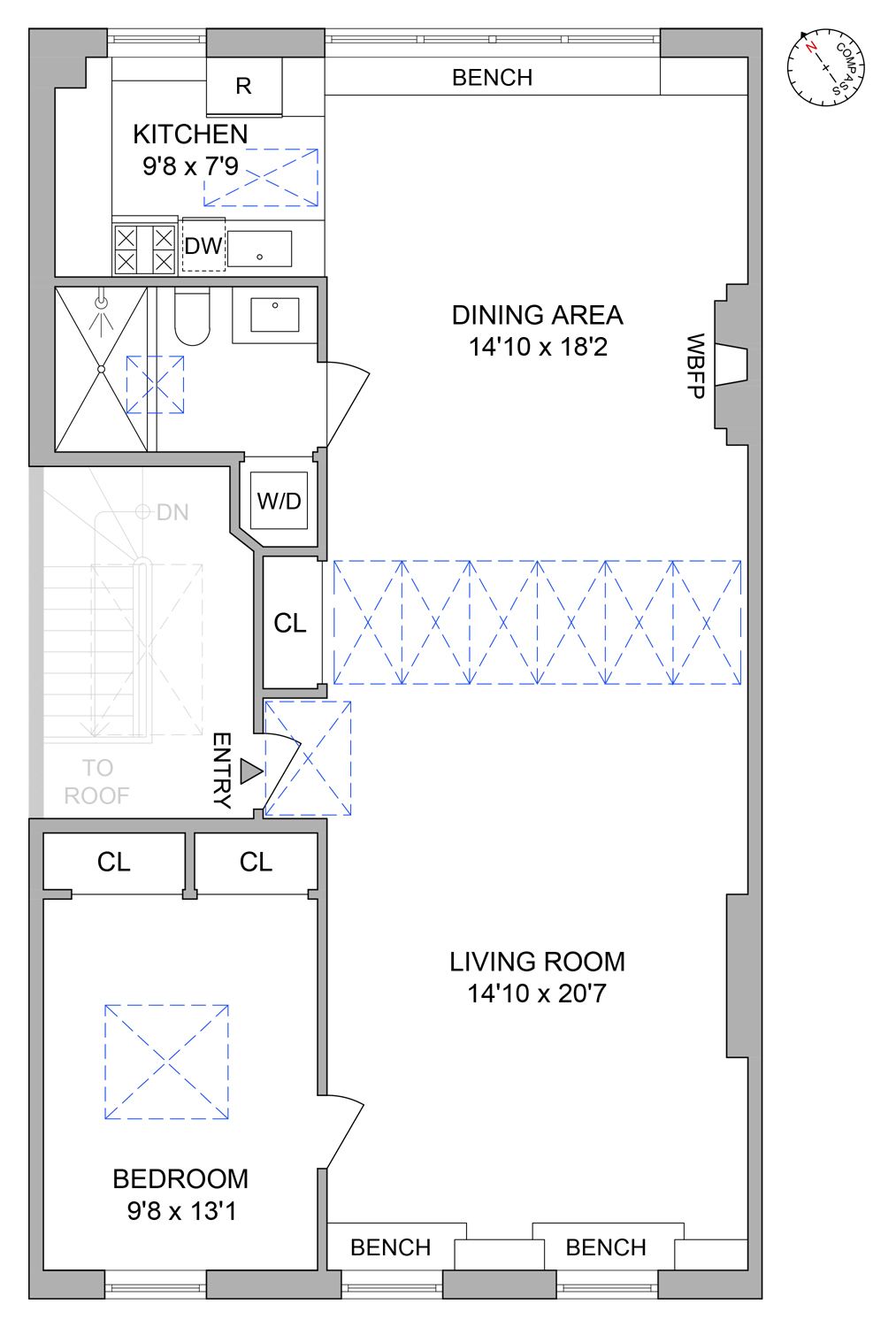 119 East 10th Street, Unit PH Manhattan, NY 10003 - Photo 11 of 13