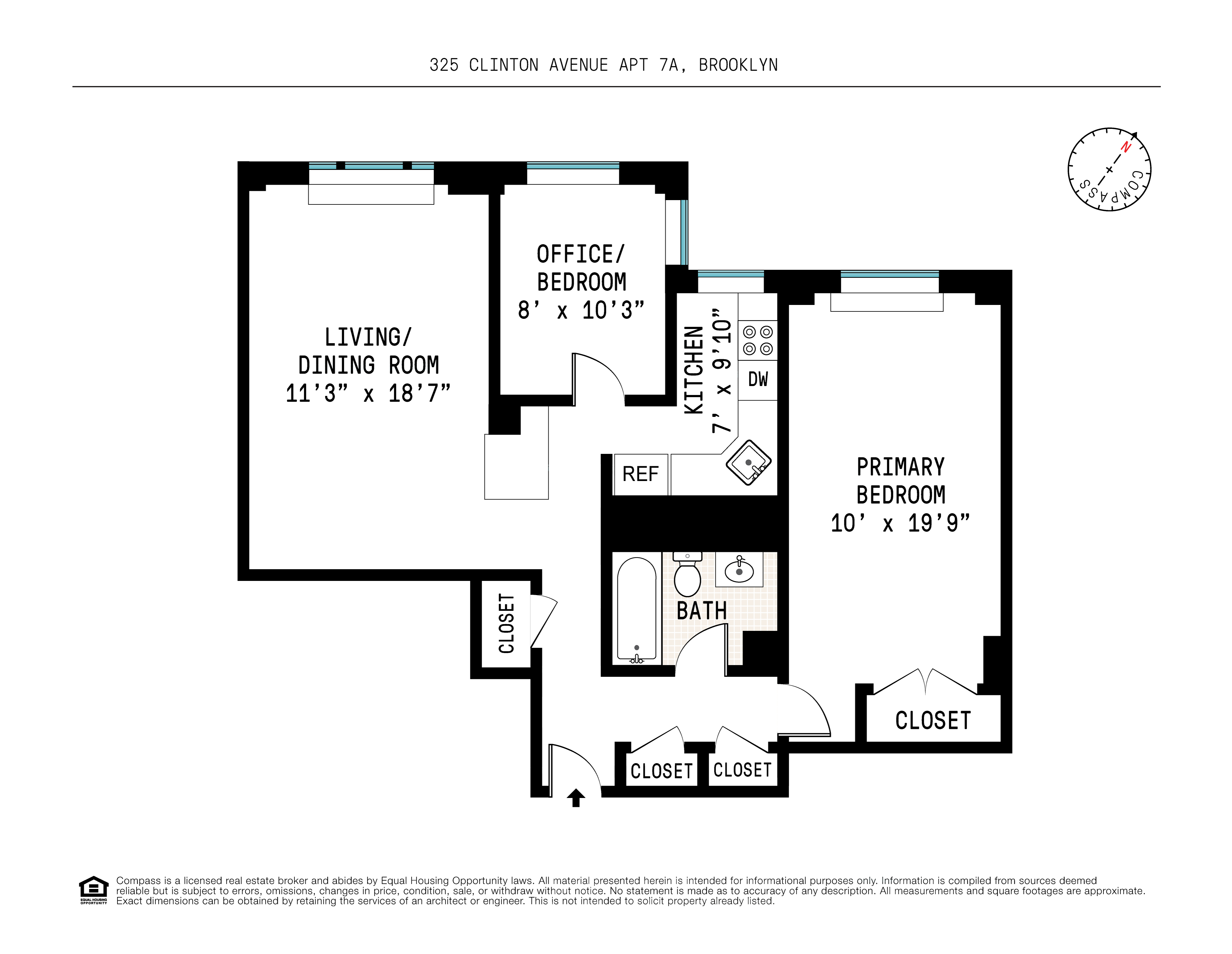 325 Clinton Avenue 7A Clinton Hill Brooklyn NY 11205