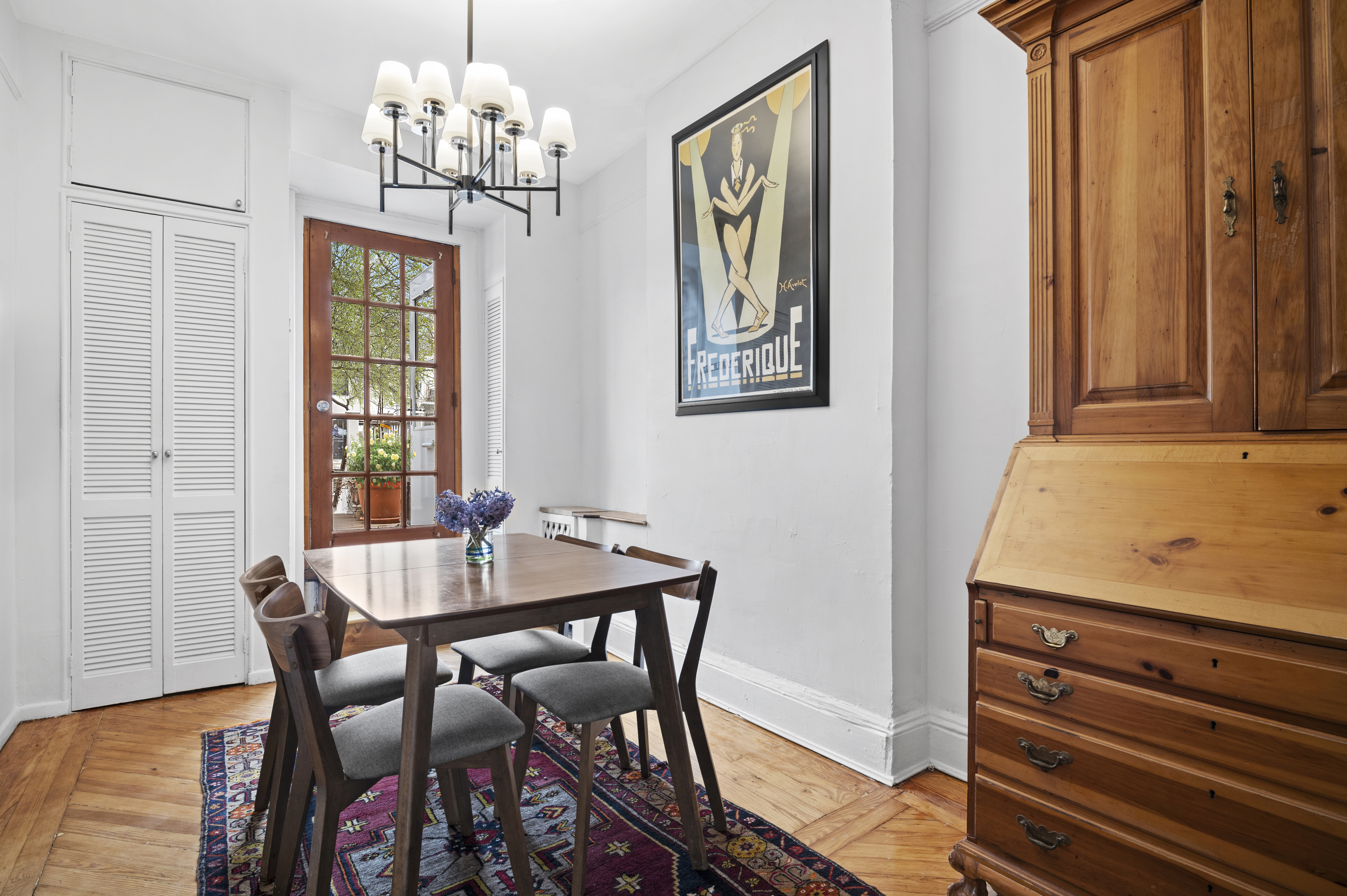 457 Warren Street Brooklyn, NY 11217 - Photo 6 of 16 a view of a dining room with furniture and window
