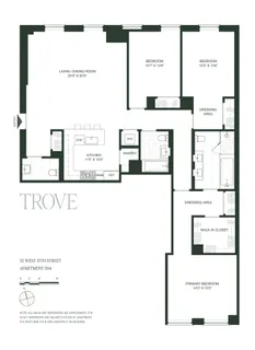 $3,500,000 | 55 West 17th Street, Unit 504 | Flatiron