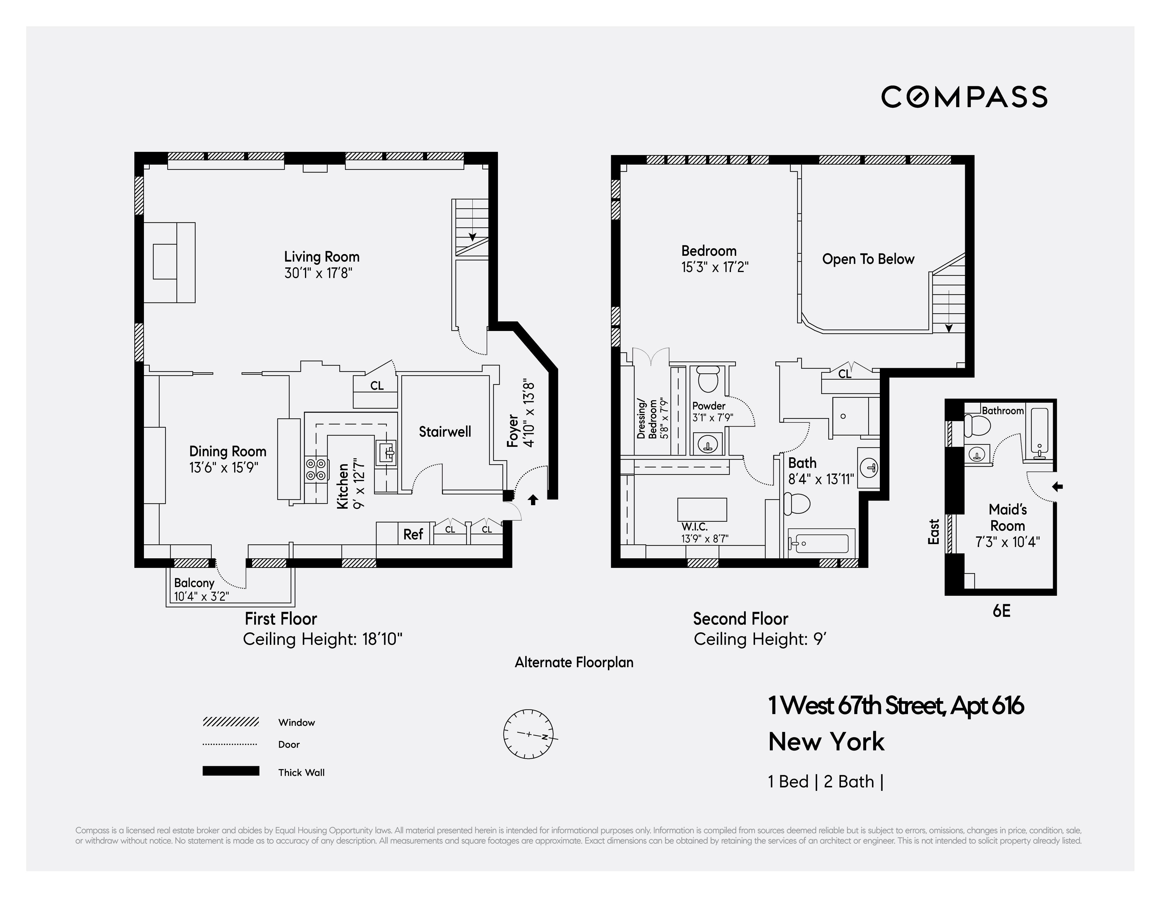 1 West 67th Street, Unit 616 Manhattan, NY 10023 - Photo 13 of 14