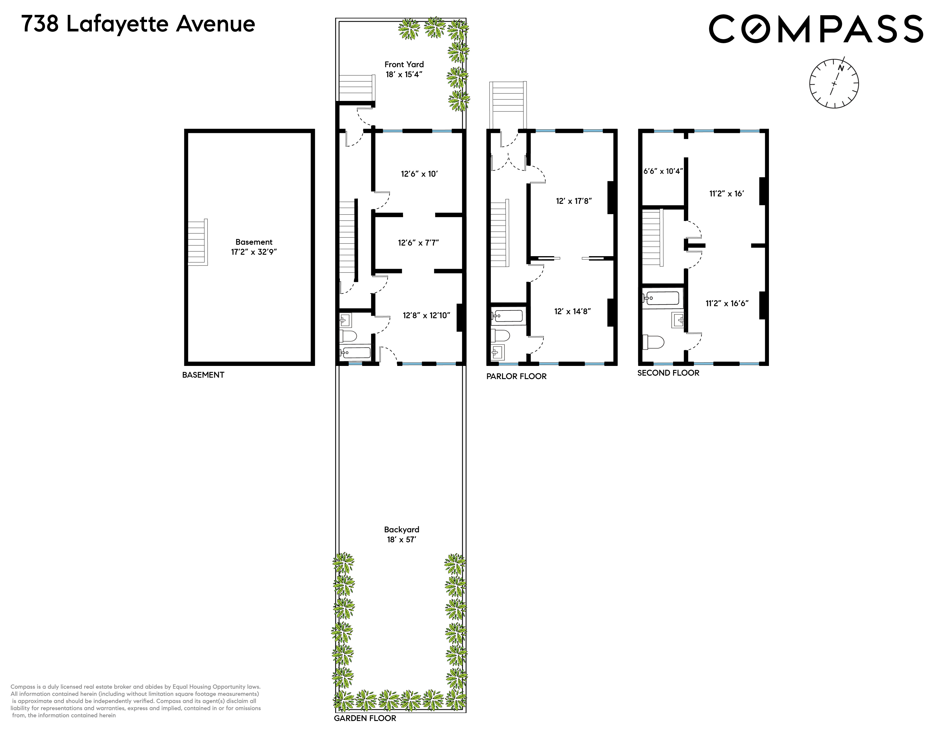 738 Lafayette Avenue Brooklyn, NY 11221 - Photo 12 of 12 a picture of a bathroom with a shower