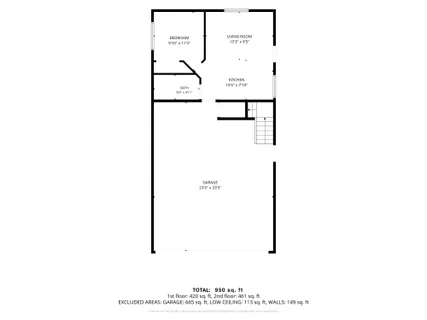 a picture of a floor plan
