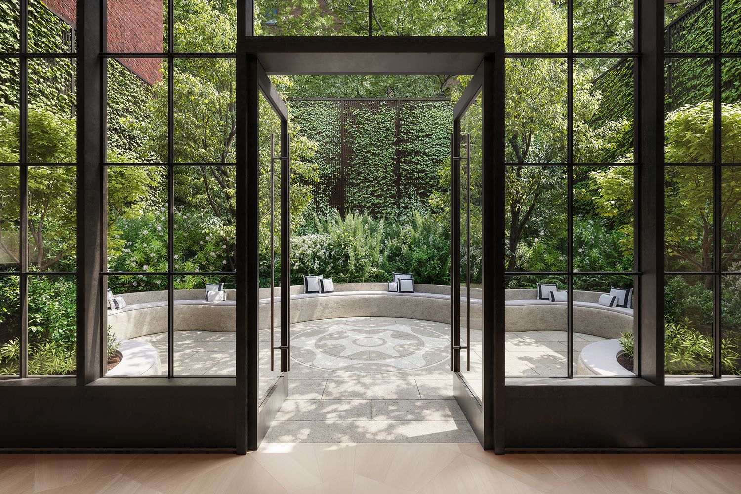 a view of a floor plan