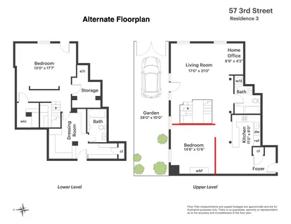 $1,999,999 | 57 3rd Street, Unit 3 | Carroll Gardens