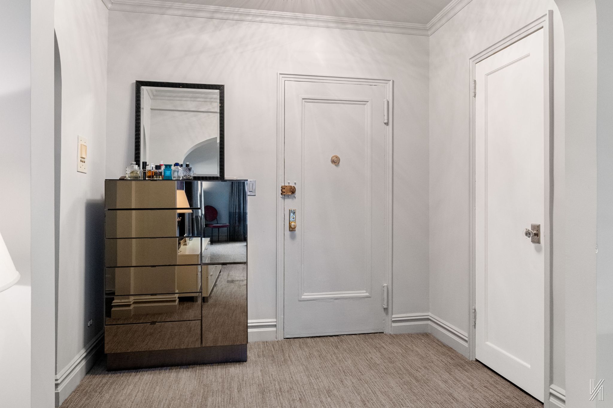 25-40 31st Avenue, Unit 6F Queens, NY 11106 - Photo 6 of 19 a area with wooden floor and closet