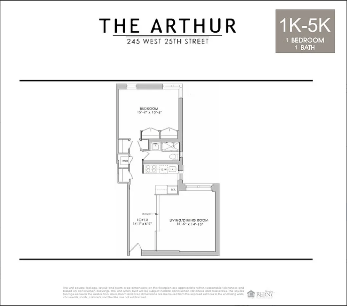 245 West 25th Street, Unit 3K Manhattan, NY 10001 - Photo 14 of 14 a picture of a black and white photo