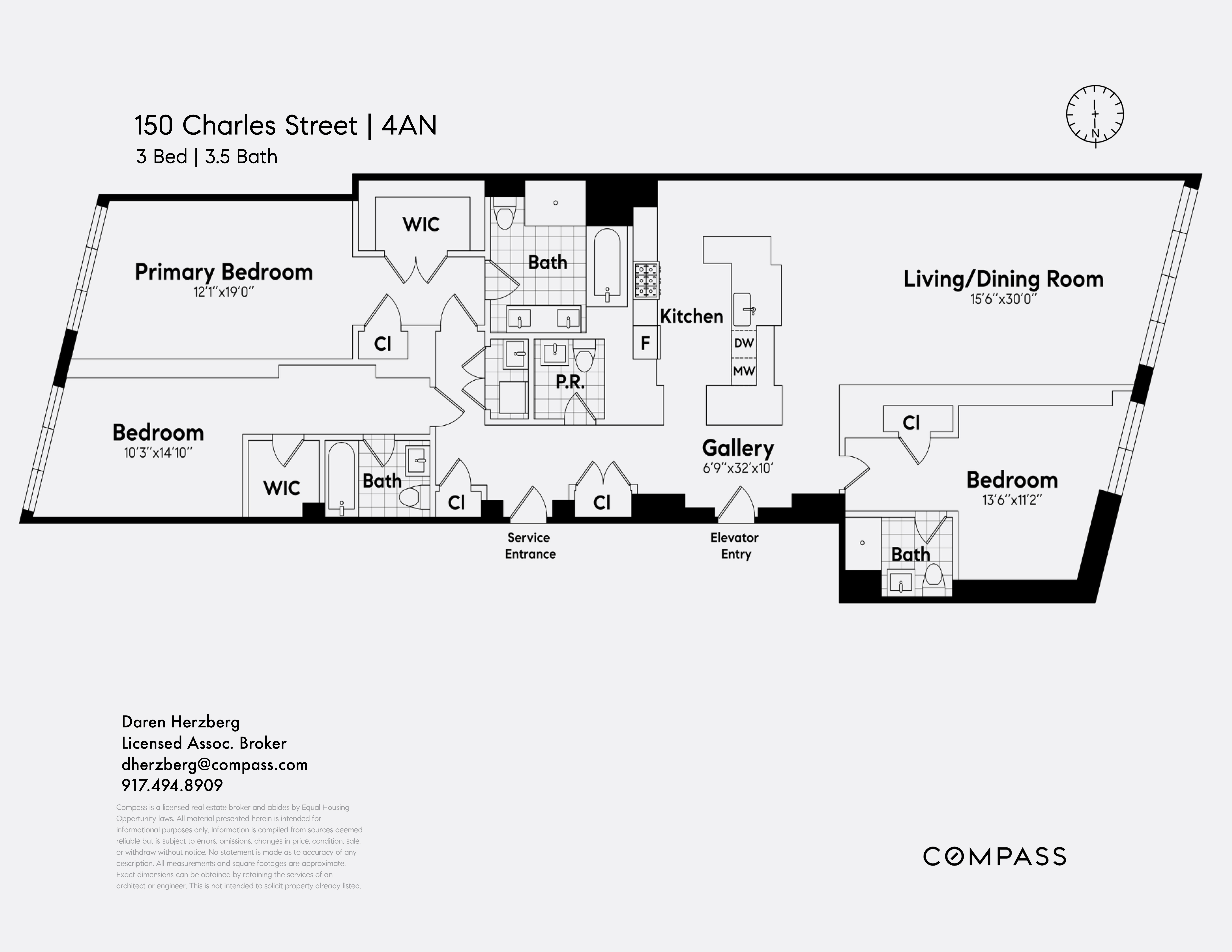 150 Charles Street, Unit 4AN Manhattan, NY 10014 - Photo 19 of 19 a picture of a park