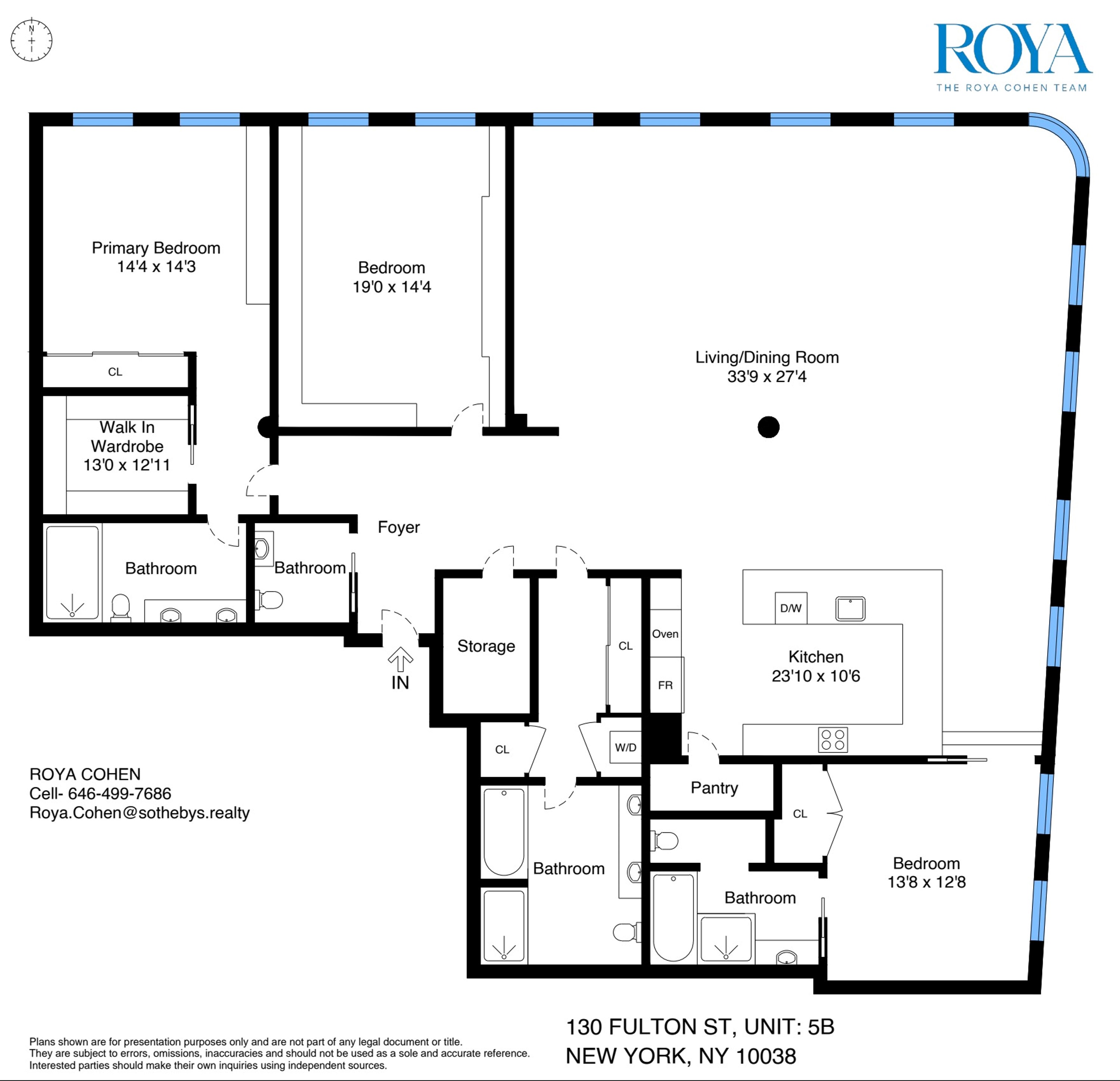 130 Fulton Street, Unit 5B Manhattan, NY 10038 - Photo 25 of 26 Gallery Image 25