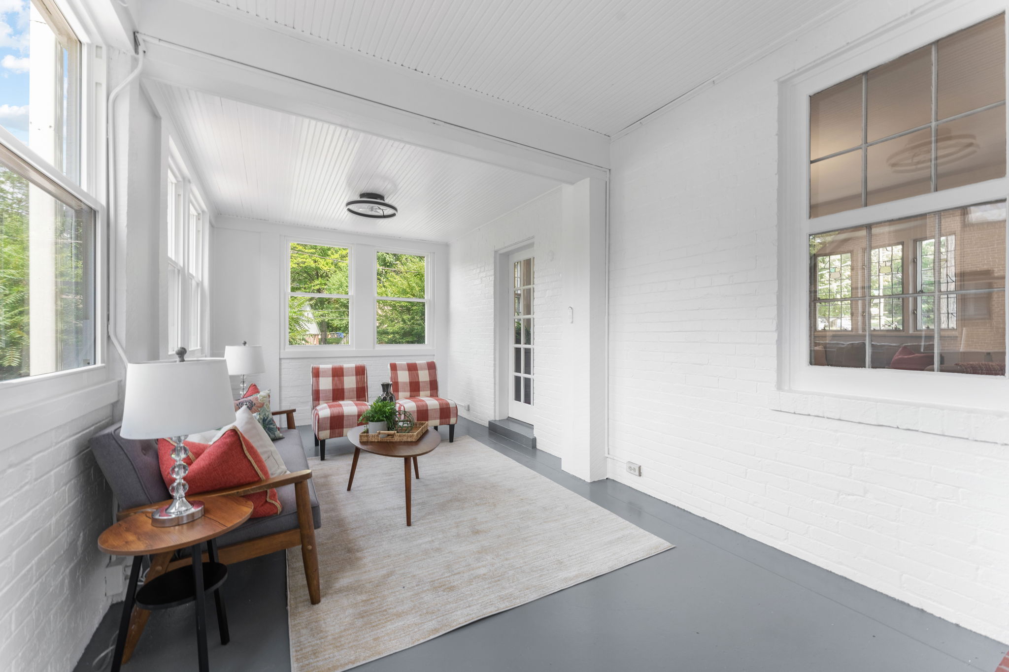 1325 Locust Road Northwest Washington, DC 20012 - Photo 12 of 56 a living room with furniture and a large window