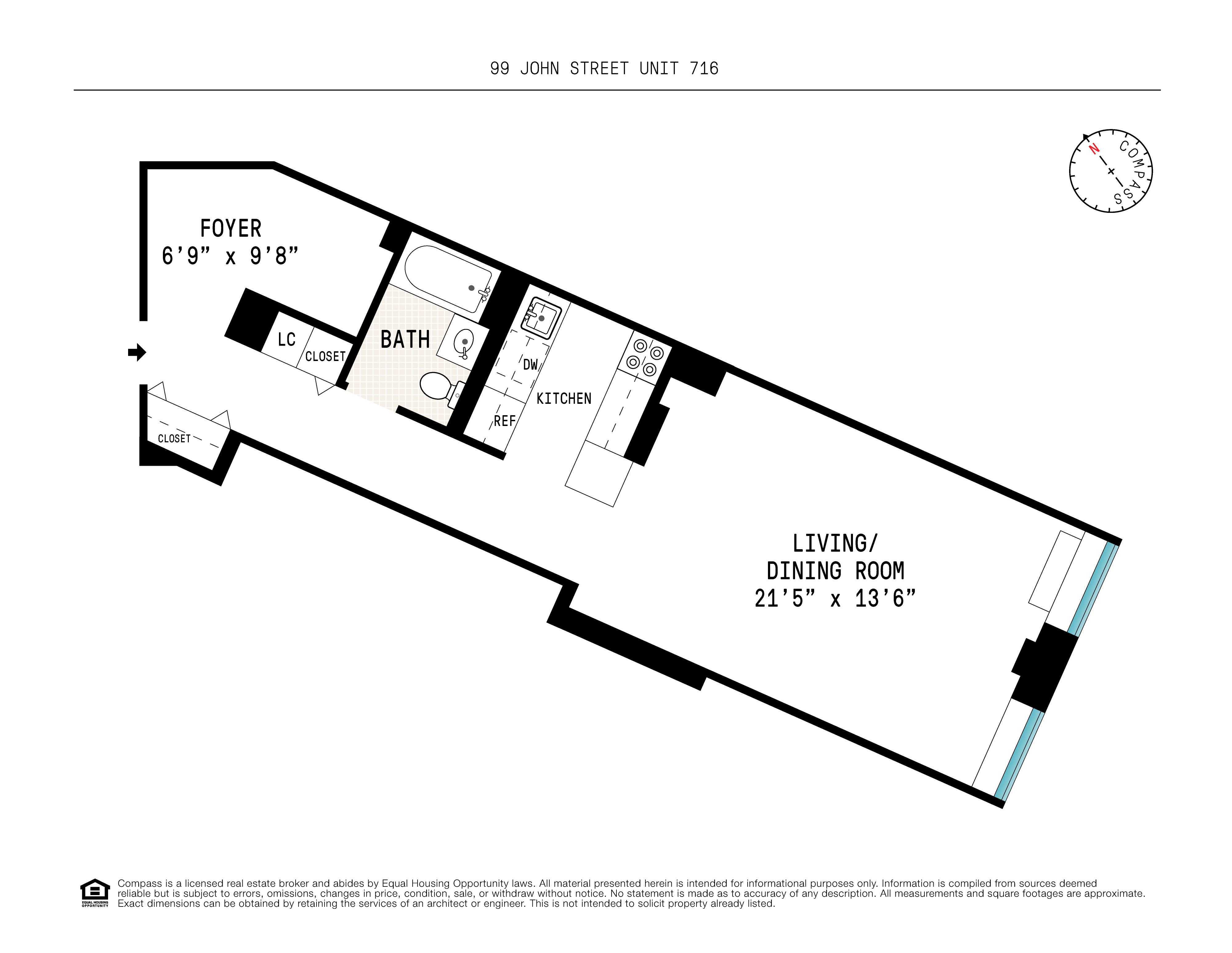 99 John Street, Unit 716 Manhattan, NY 10038 - Photo 14 of 14