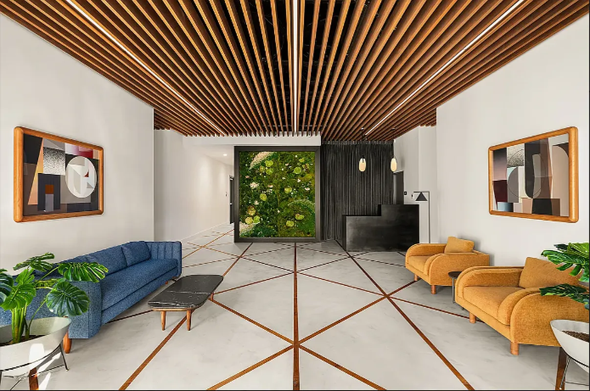 111 Montgomery Street, Unit 7CC Brooklyn, NY 11225 - Photo 6 of 18 a living room with furniture and a large window