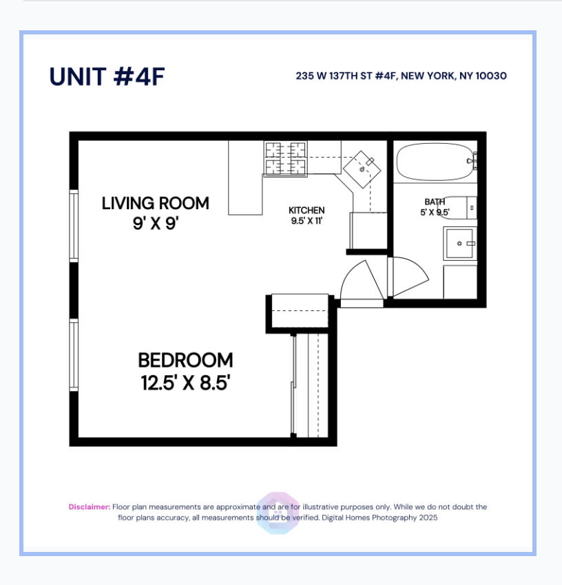 235 West 137th Street, Unit 4F Manhattan, NY 10030 - Photo 7 of 7