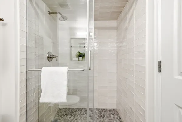 a view of a bathroom